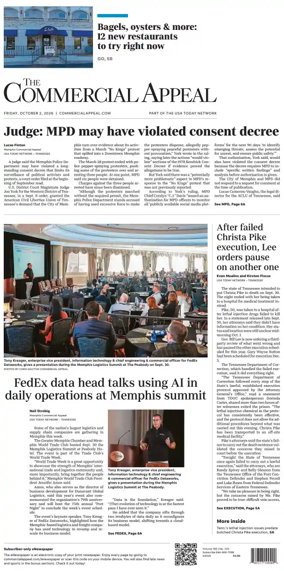Cover of The Commercial Appeal