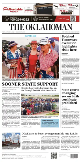 Cover of The Oklahoman