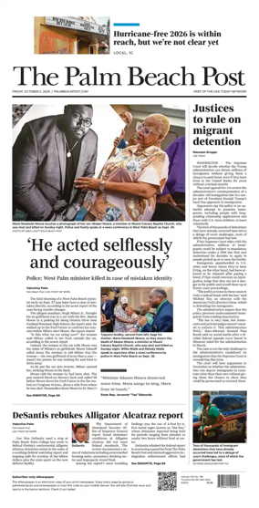 Cover of The Palm Beach Post
