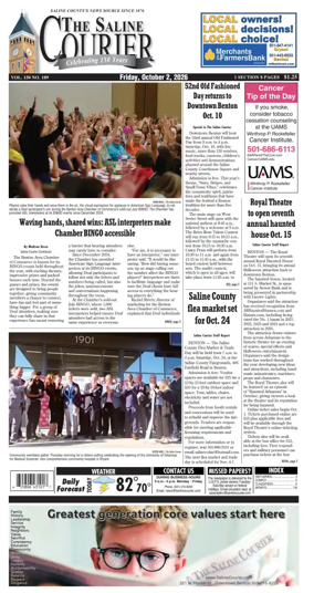 Cover of The Saline Courier