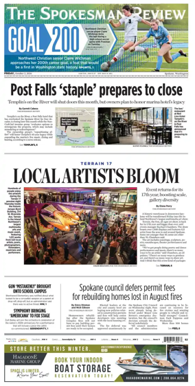 Cover of The Spokesman-Review (Spokane)