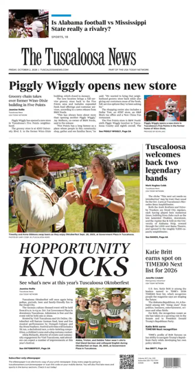 Cover of The Tuscaloosa News