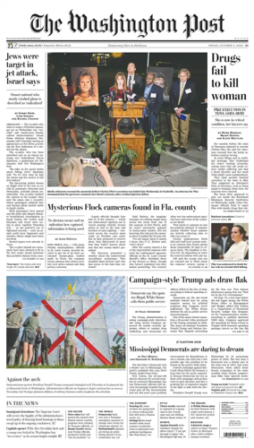 Cover of The Washington Post