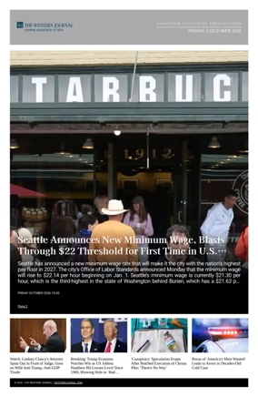 Cover of The Western Journal