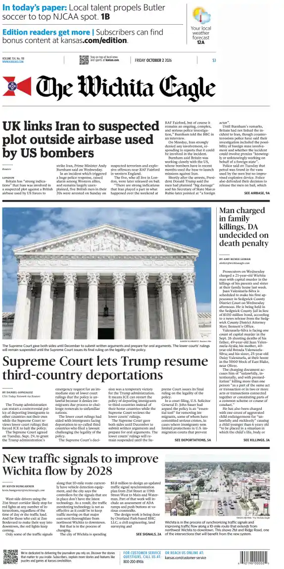 Cover of The Wichita Eagle