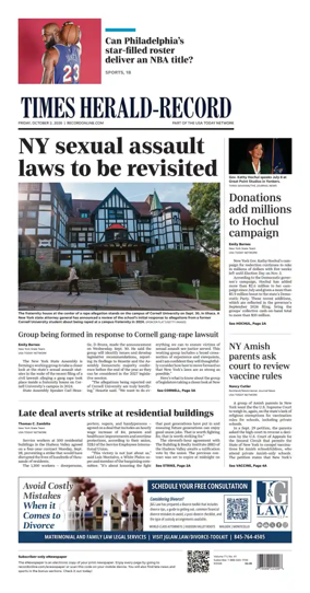Cover of Times Herald-Record