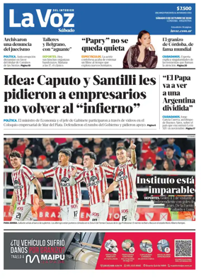 Cover of La Voz del Interior