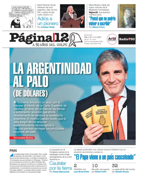 Cover of Pagina 12