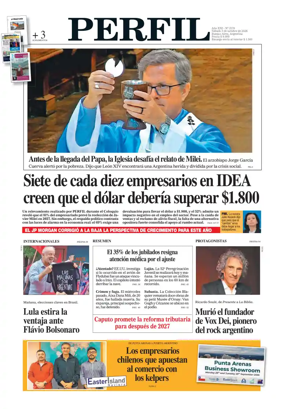 Cover of Perfil (Sabado)