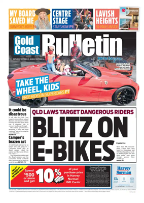 Cover of The Gold Coast Bulletin