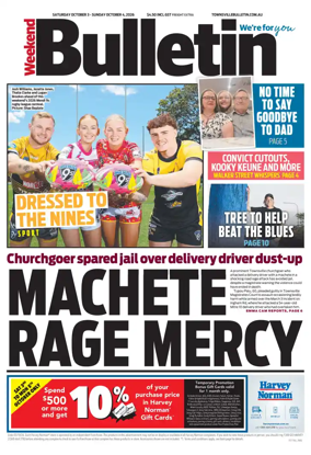 Cover of Townsville Bulletin