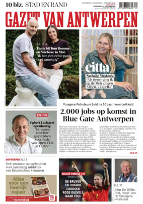 Cover of Gazet van Antwerpen Stad en Rand