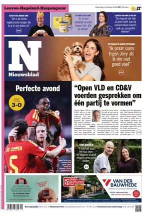 Cover of Het Nieuwsblad