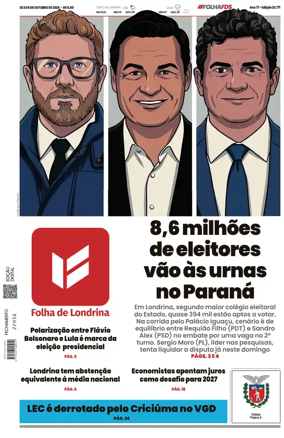 Cover of Folha de Londrina