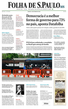 Cover of Folha de S.Paulo