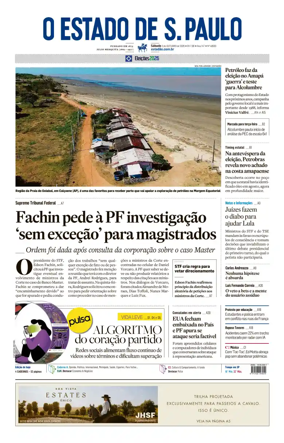 Cover of O Estado de S. Paulo
