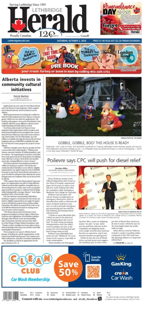 Cover of Lethbridge Herald