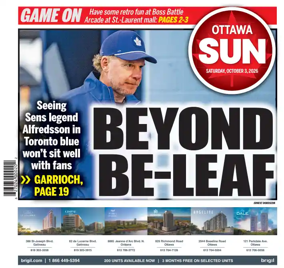 Cover of Ottawa Sun