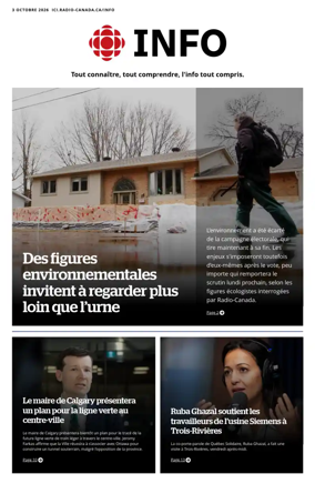 Cover of Radio-Canada Info
