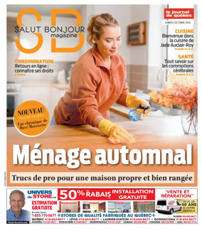 Cover of Le Journal de Quebec - Salut Bonjour Magazine