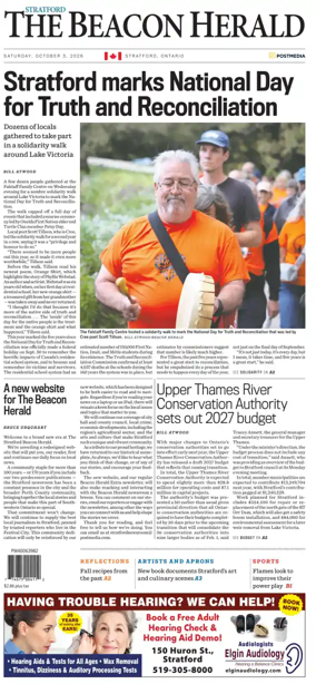 Cover of The Beacon Herald