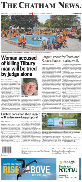 Cover of The Chatham Daily News