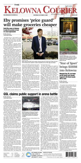 Cover of The Daily Courier