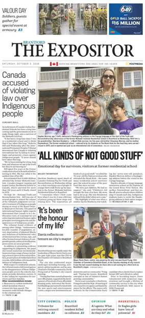 Cover of The Expositor (Brantford)