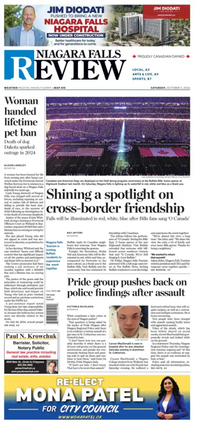 Cover of The Niagara Falls Review