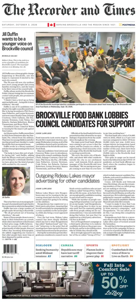 Cover of The Recorder & Times (Brockville)