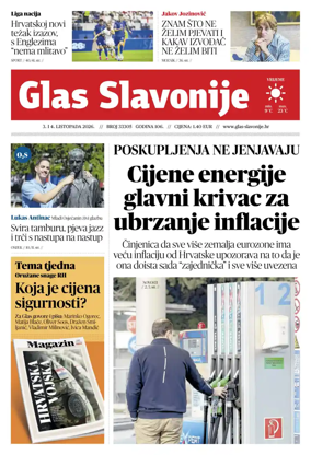 Cover of Glas Slavonije