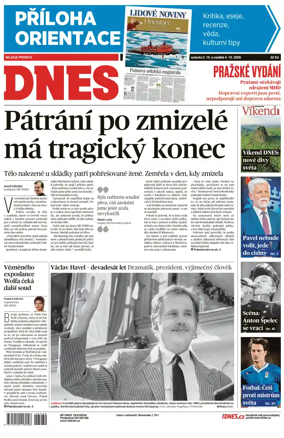 Cover of MF DNES