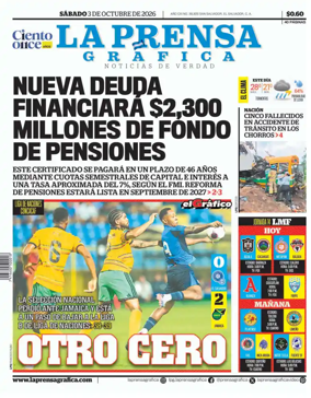 Cover of La Prensa Grafica