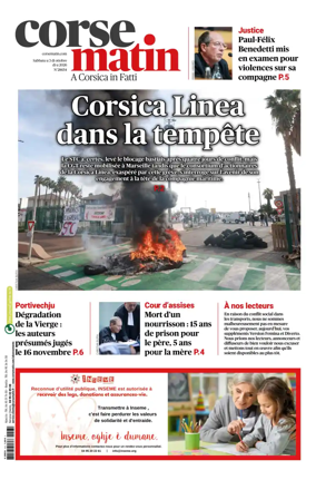Cover of Corse Matin