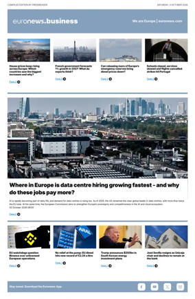 Cover of Euronews Business