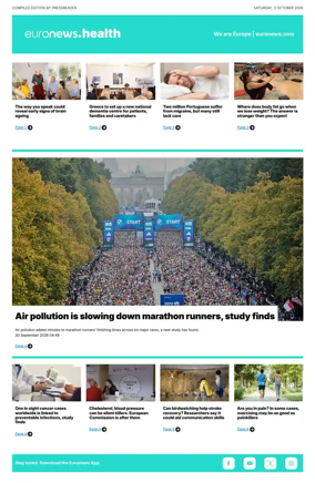 Cover of Euronews Health (English) Compiled Edition