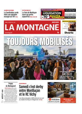 Cover of La Montagne (Montlucon)