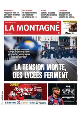 Cover of La Montagne (Riom)