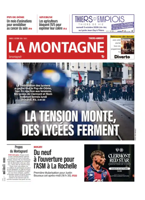 Cover of La Montagne (Thiers-Ambert)