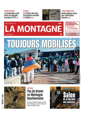 Cover of La Montagne (Vichy)