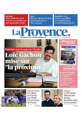 Cover of La Provence Martigues-Istres-Vitrolles-Marignane