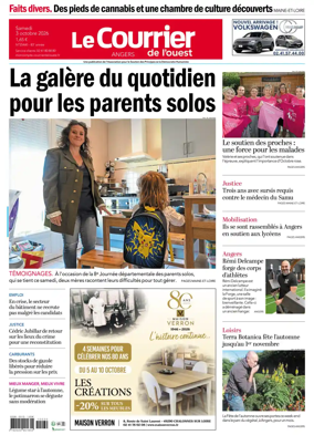Cover of Le Courrier de l’Ouest (Angers)