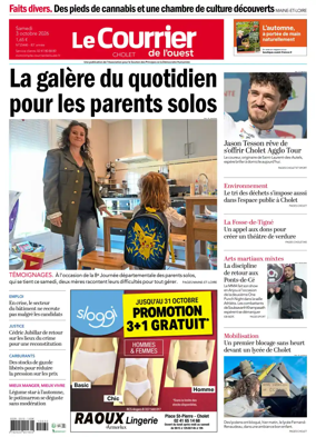 Cover of Le Courrier de l’Ouest (Cholet)