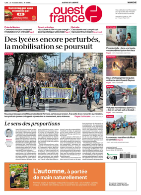 Cover of Ouest France (Manche)