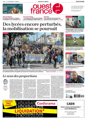 Cover of Ouest France (Pays d'Auge)