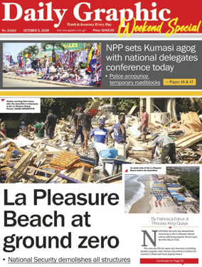 Cover of Daily Graphic