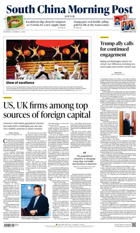 Cover of South China Morning Post