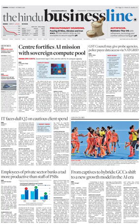 Cover of BusinessLine (Chennai)