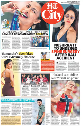 Cover of Hindustan Times (Chandigarh) - City
