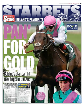 Cover of Irish Daily Star - Starbets